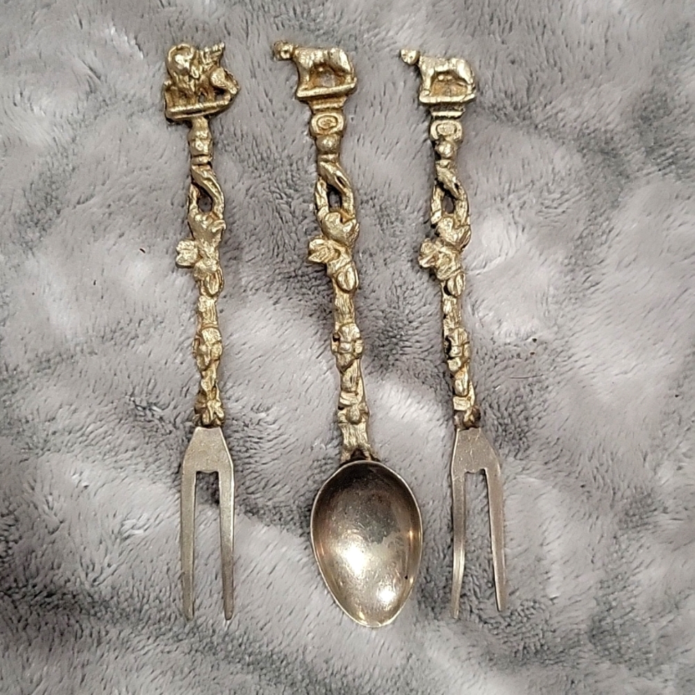 925 sterling silver 3 piece signed Montagnani Italy
